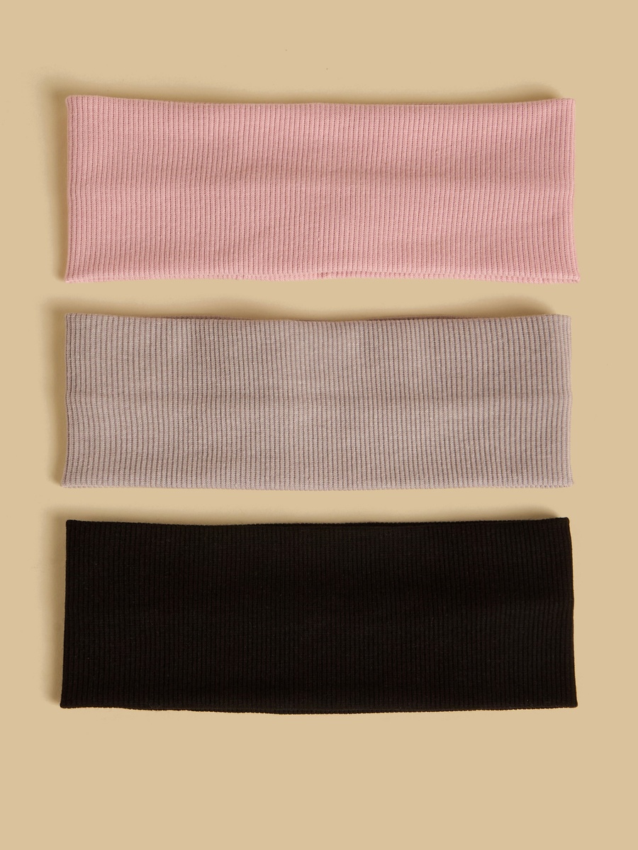 Pack of 3 - Ribbed Headband