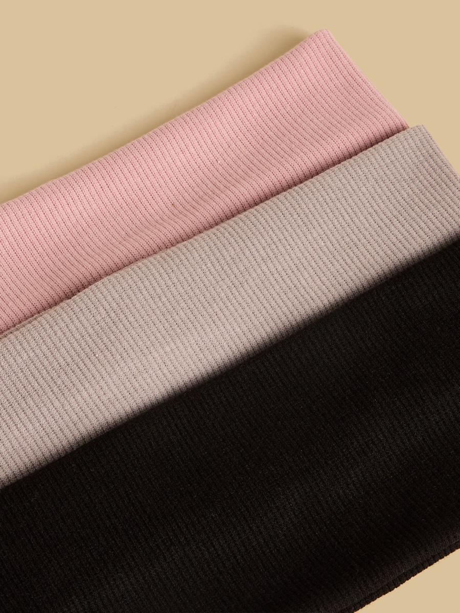 Pack of 3 - Ribbed Headband