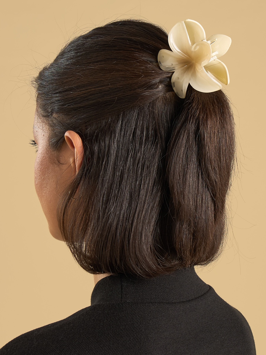 Pack of 3 - Floral Shaped Hair Clamp