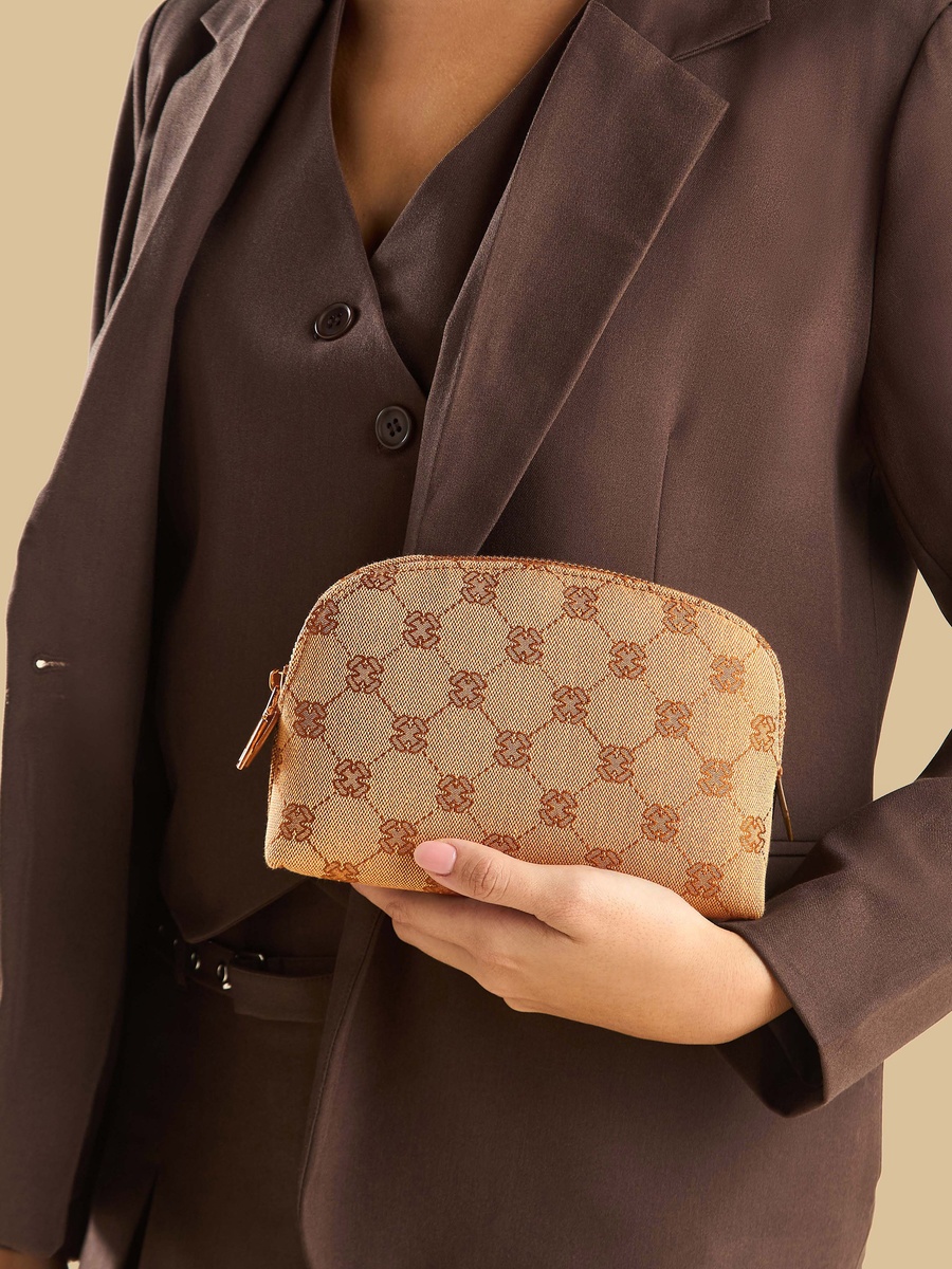 Printed Pouch with Zip Closure