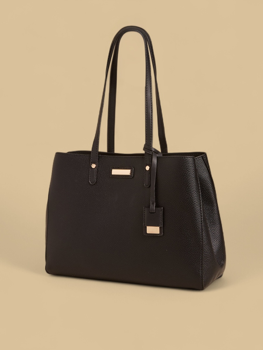 Plain Tote Bag with Double Handles