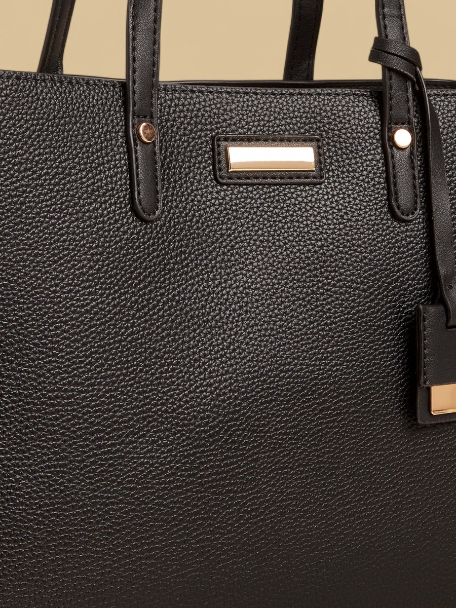 Plain Tote Bag with Double Handles