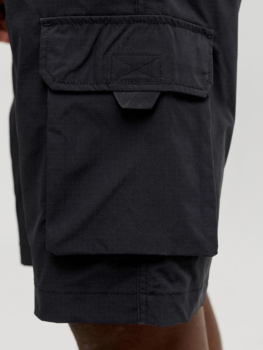 Men Loose Fit Cargo Shorts