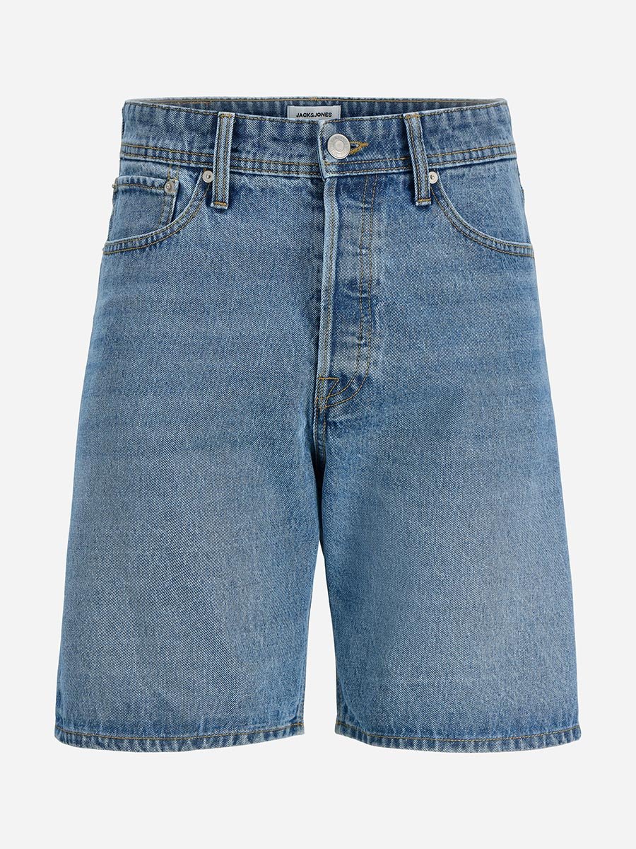 Men Loose Fit Denim Shorts