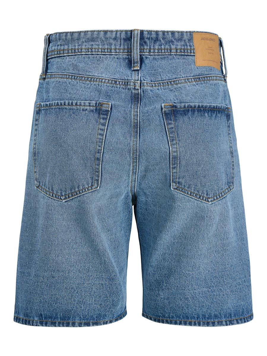 Men Loose Fit Denim Shorts