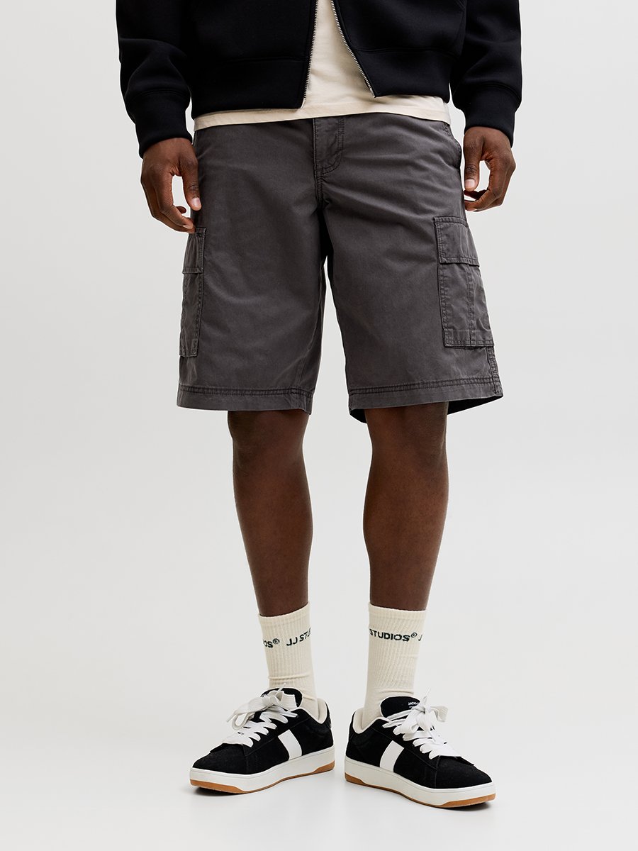 Men Relaxed Fit Cargo Shorts