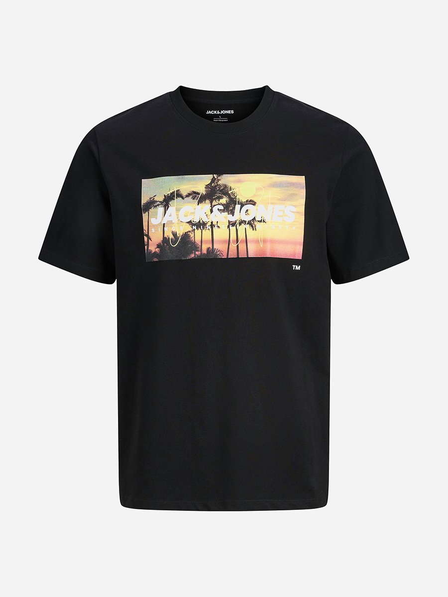 Men Graphic Print Cotton T-Shirt