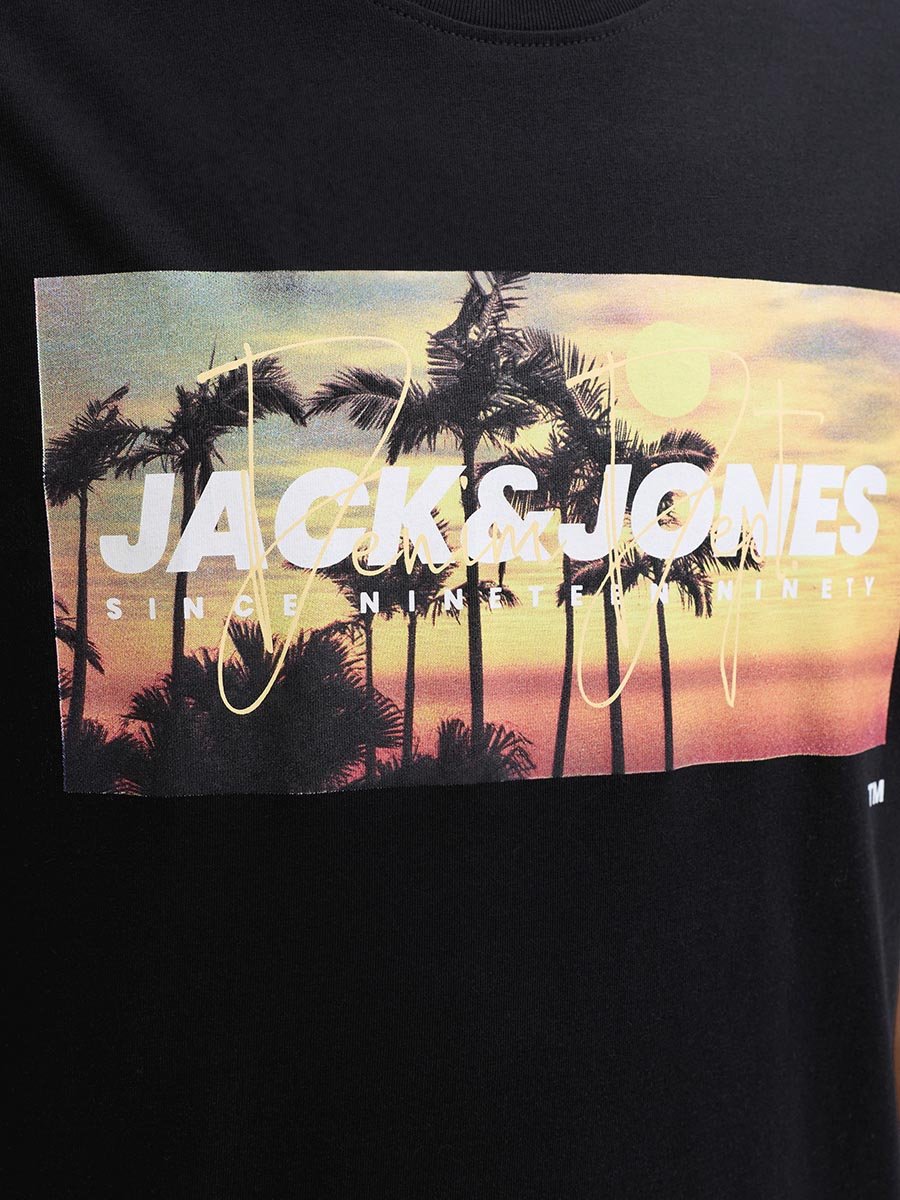 Men Graphic Print Cotton T-Shirt