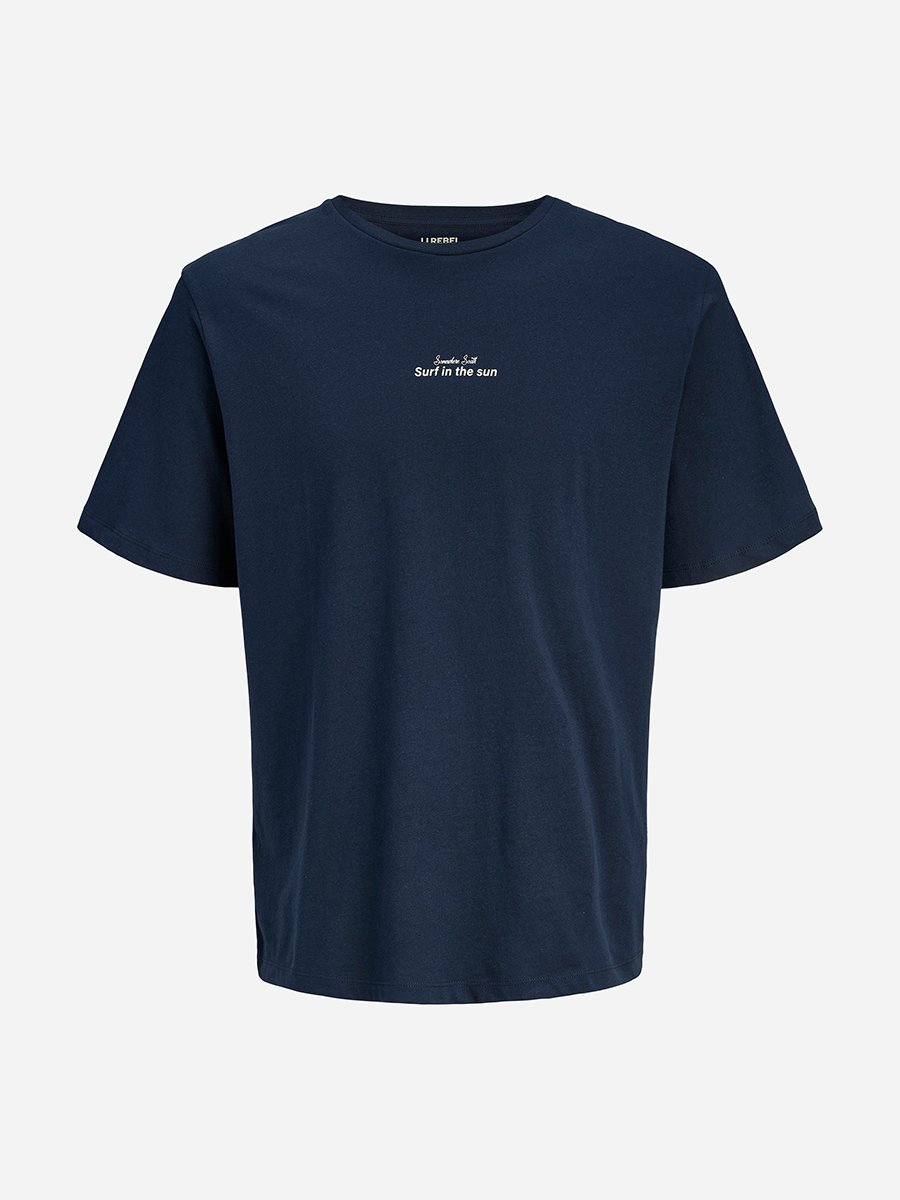 Men Graphic Print Crew Neck T-Shirt