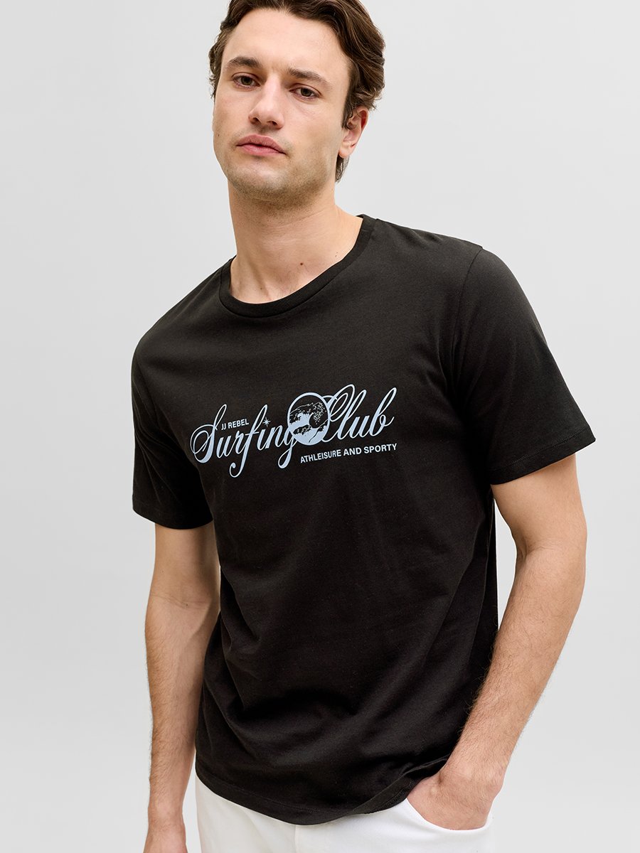 Men Graphic Print Regular Fit T-Shirt