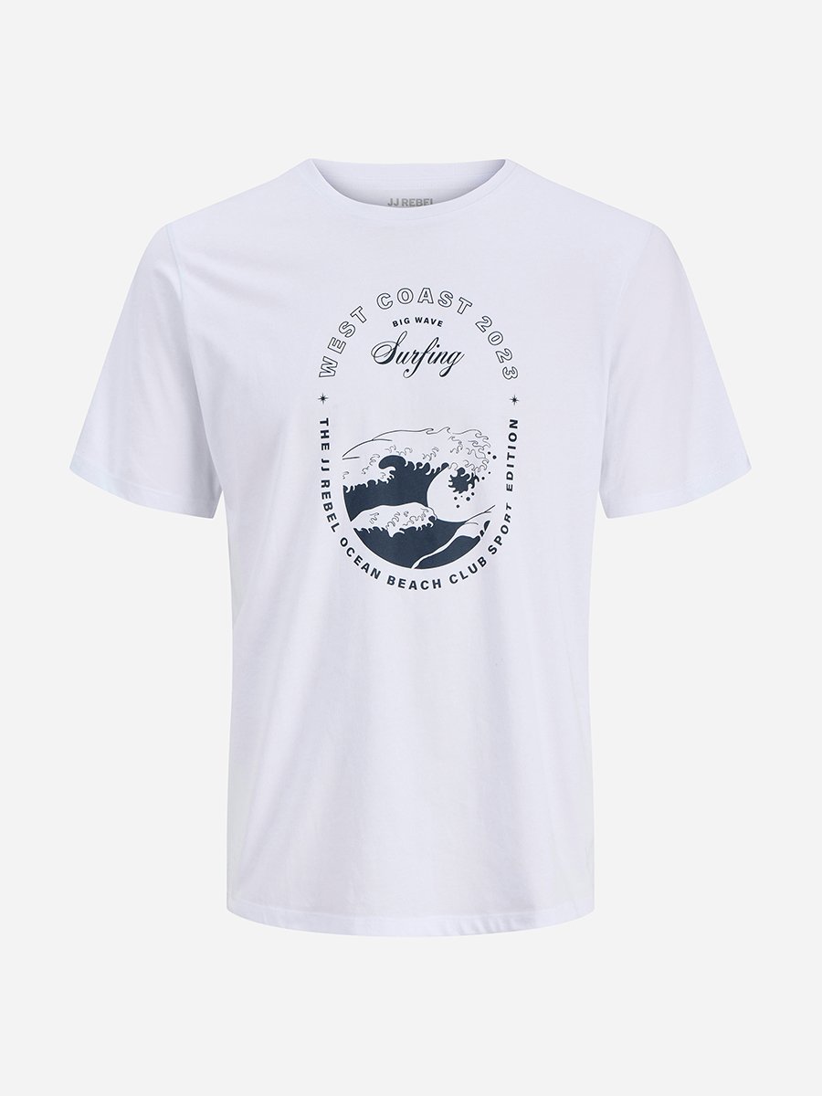 Men Graphic Print Regular Fit T-Shirt