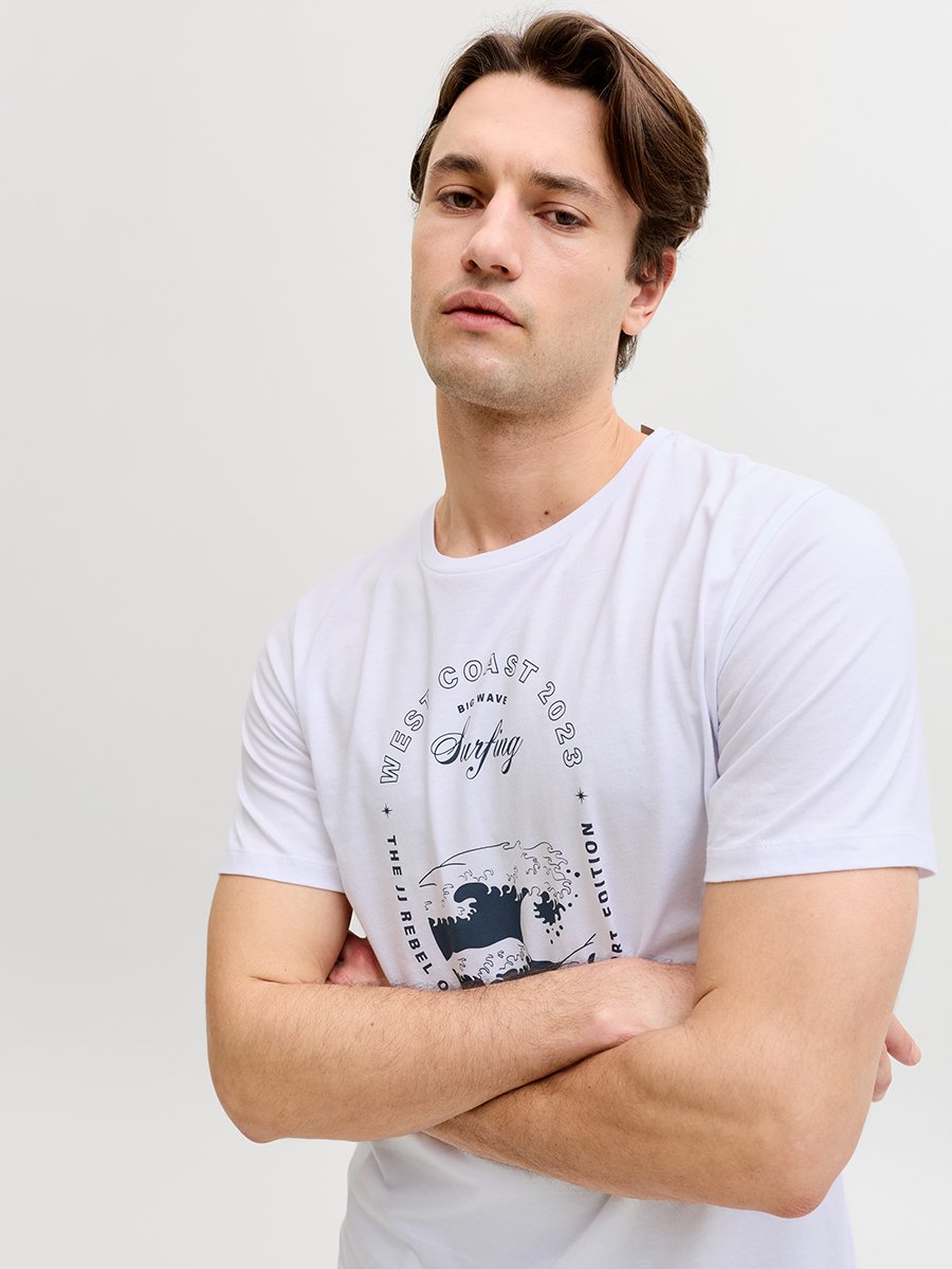 Men Graphic Print Regular Fit T-Shirt