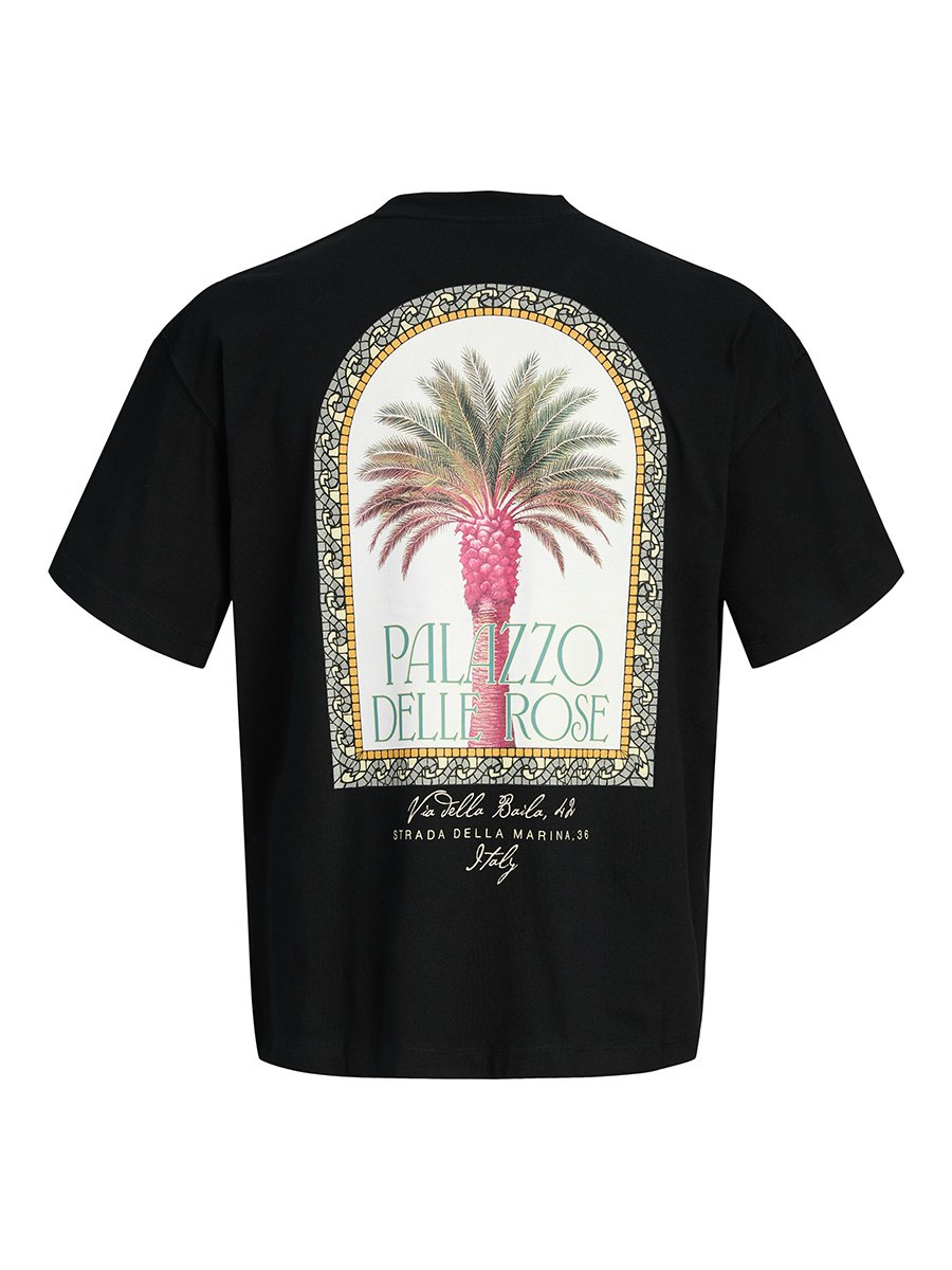 Men Graphic Print Oversized T-Shirt