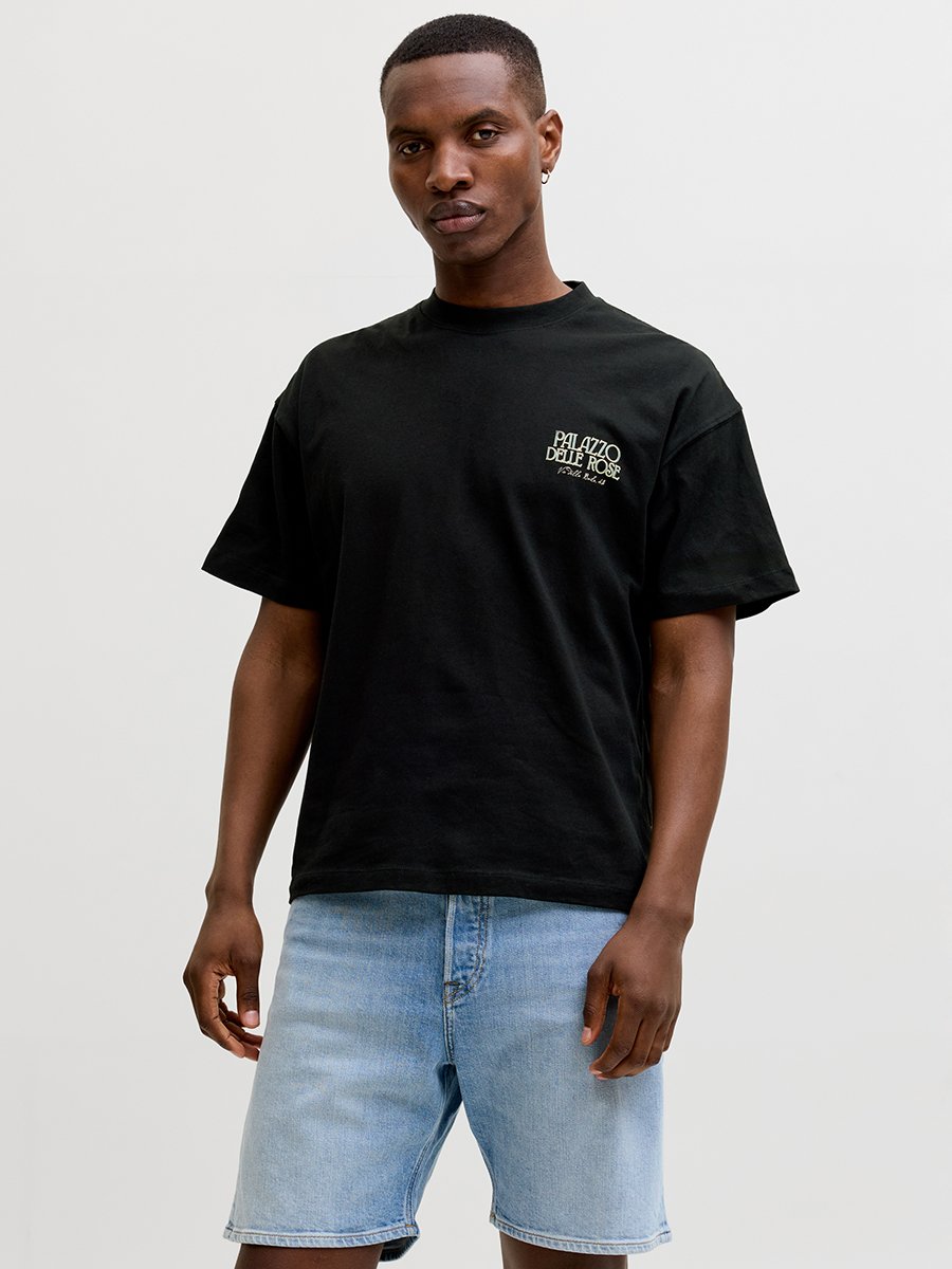 Men Graphic Print Oversized T-Shirt