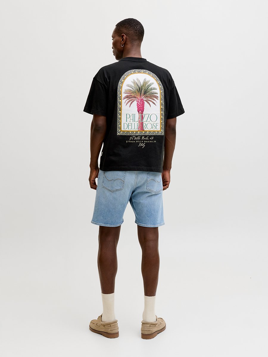 Men Graphic Print Oversized T-Shirt