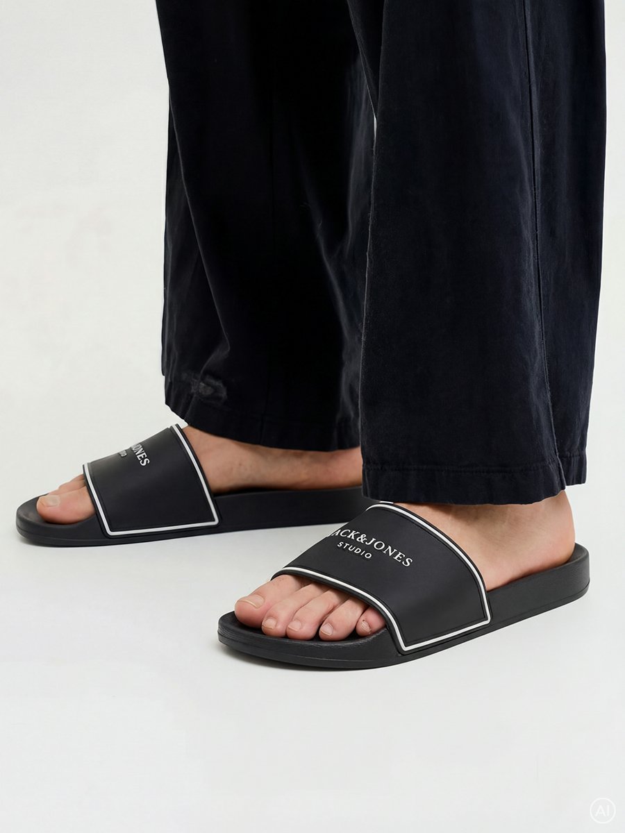 Black Pool Sliders