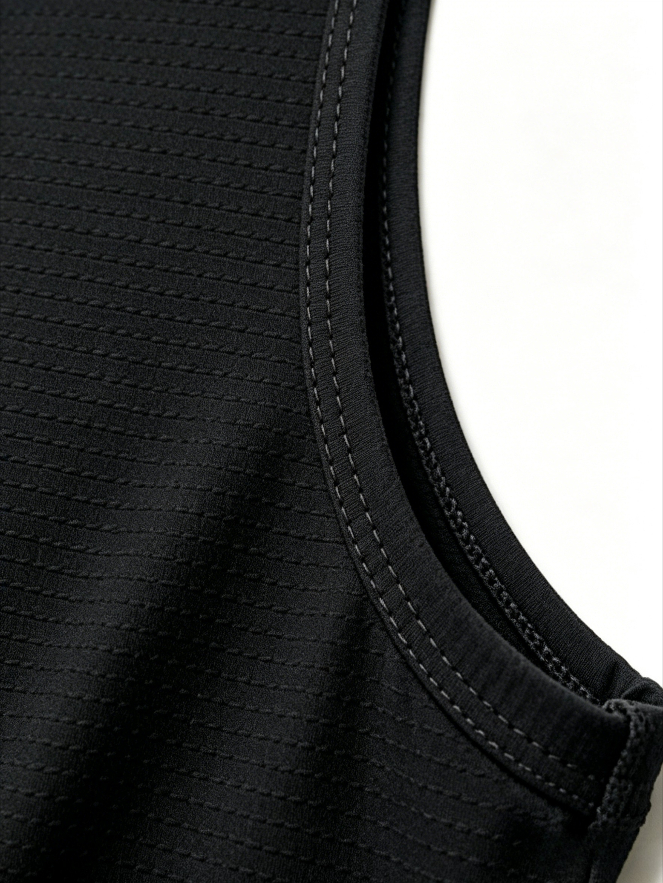 Men Black Graphic Print Tank Top