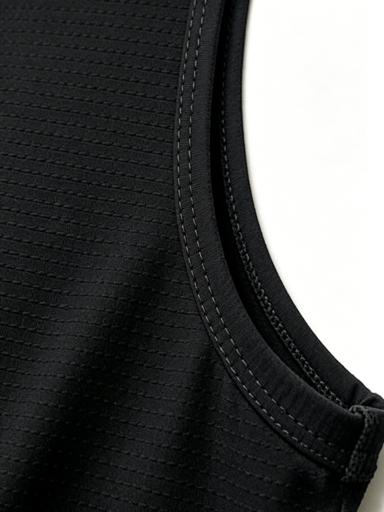 Men Black Graphic Print Tank Top