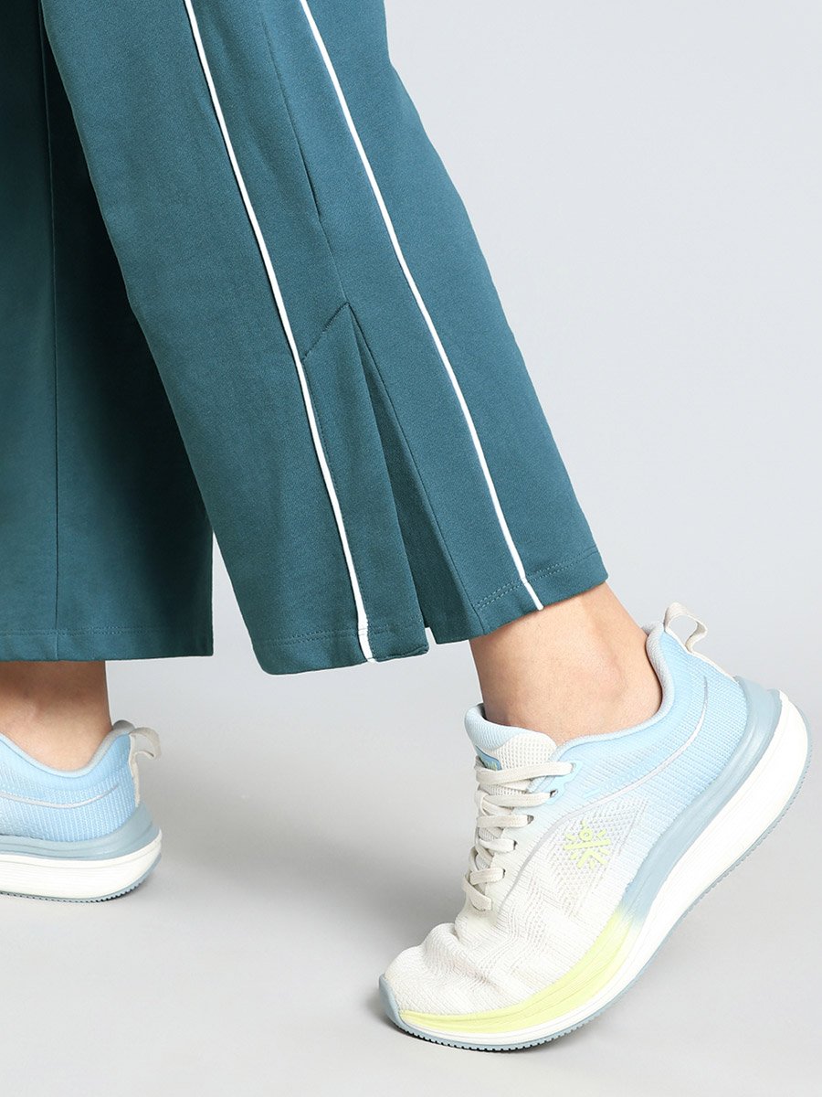 Blue Community Straight Trackpants