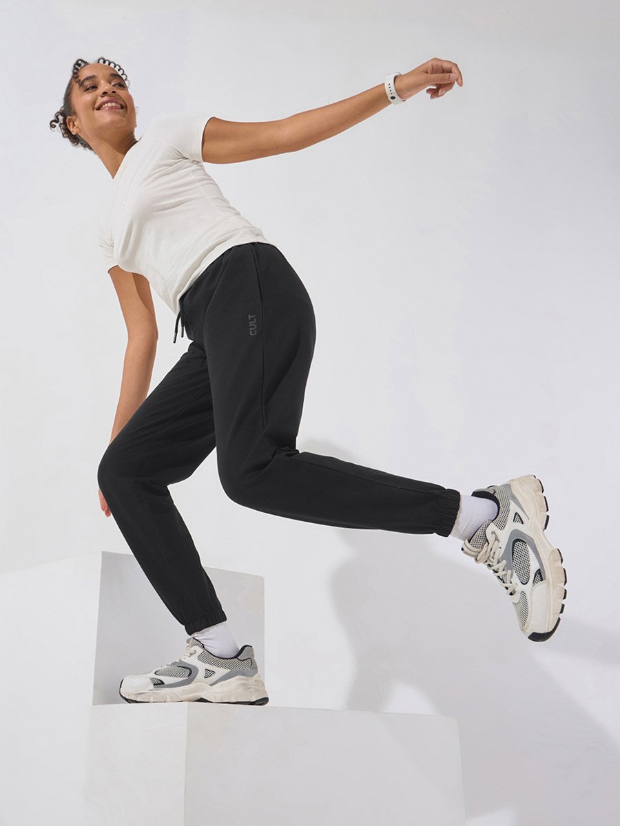 Black Soft Form Classic Joggers