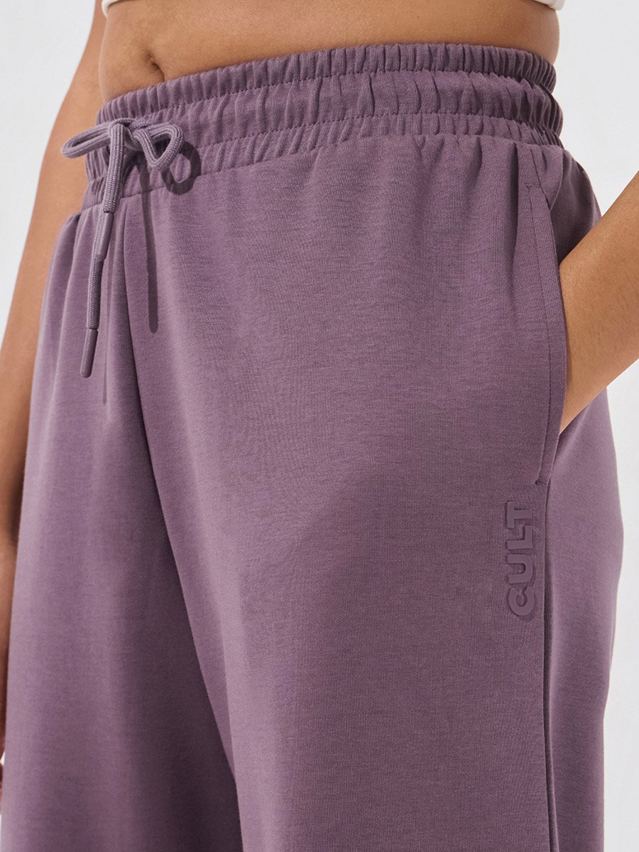 Wine Ultra Luxe Classic Trackpants