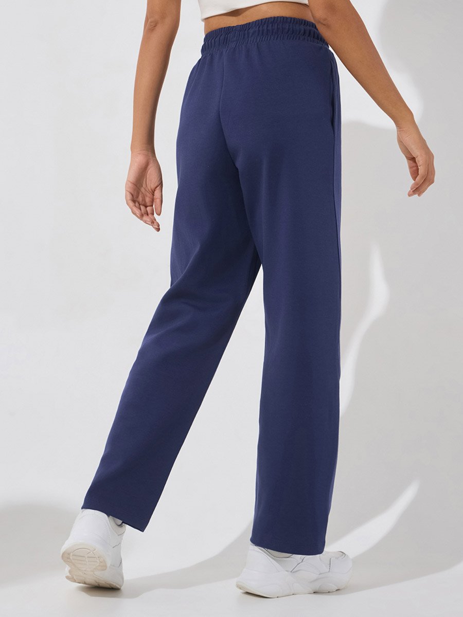 Navy Ultra Luxe Tailored Trackpants