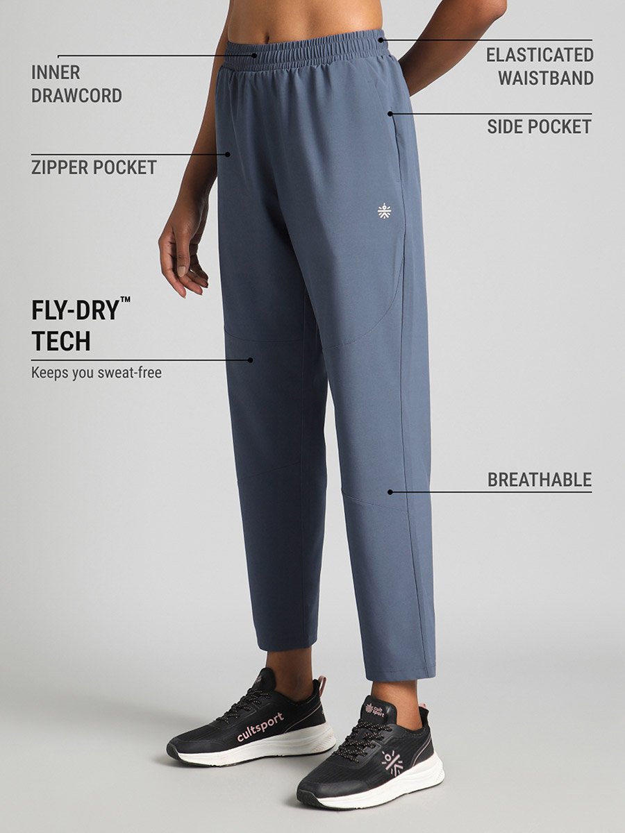 Blue Training Sculpt Trackpants