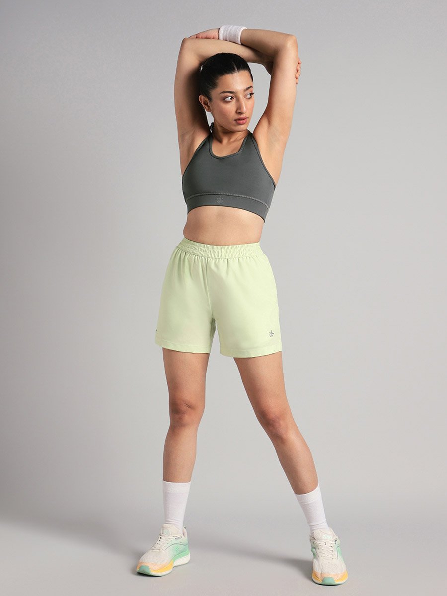 Grey Running Pro High Support Bra