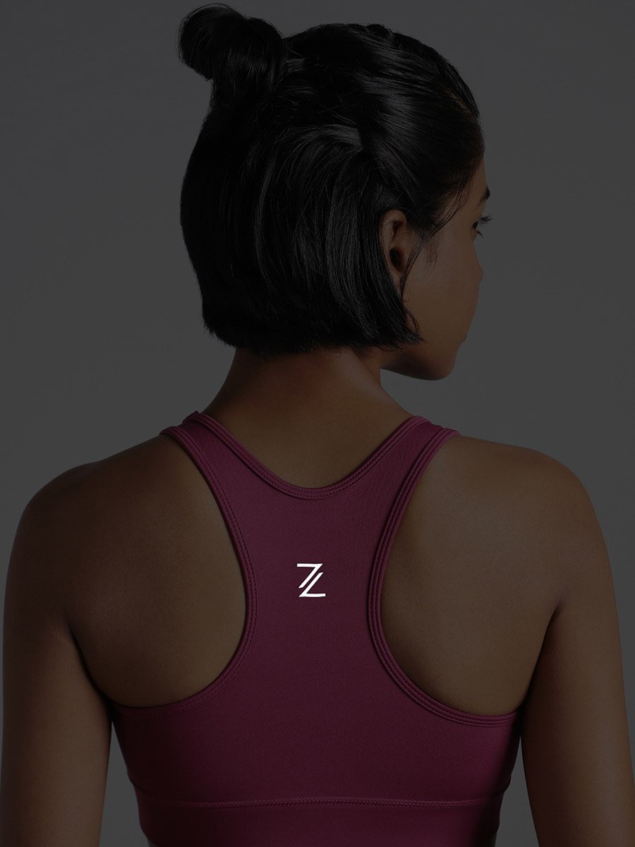 Pink Running Pro High Support Bra