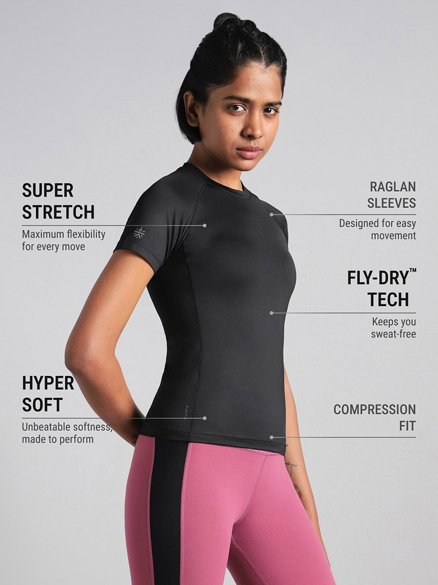 Black Power Compression T-Shirt