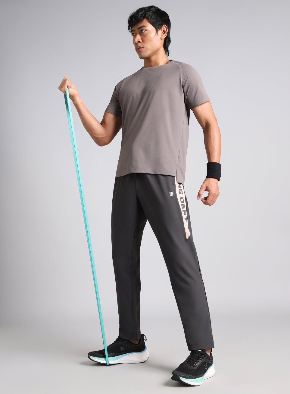 Men Dark Grey Training Department Trackpants