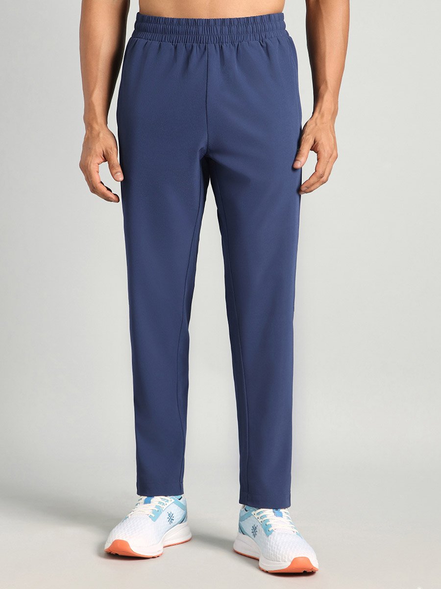 Men Navy Cult Power Up Training Trackpants