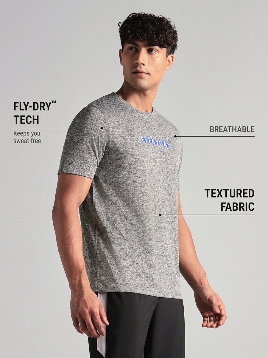 Men Grey Ultimate Training T-Shirt