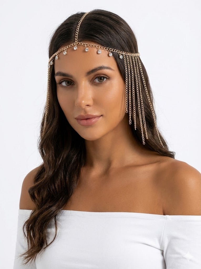 سلسلة رأس بطبقات وشرابات