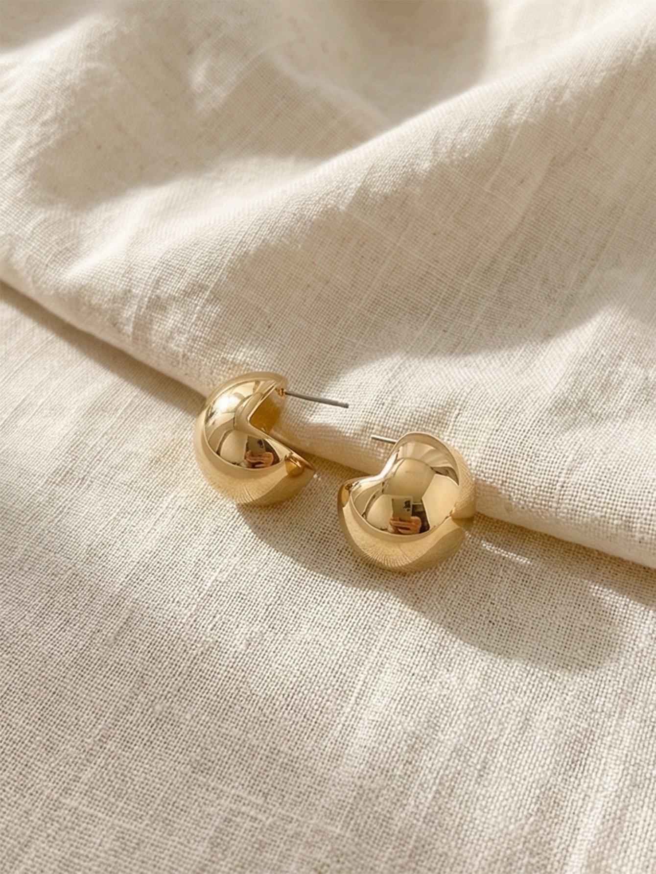 Chunky Hoop Earrings
