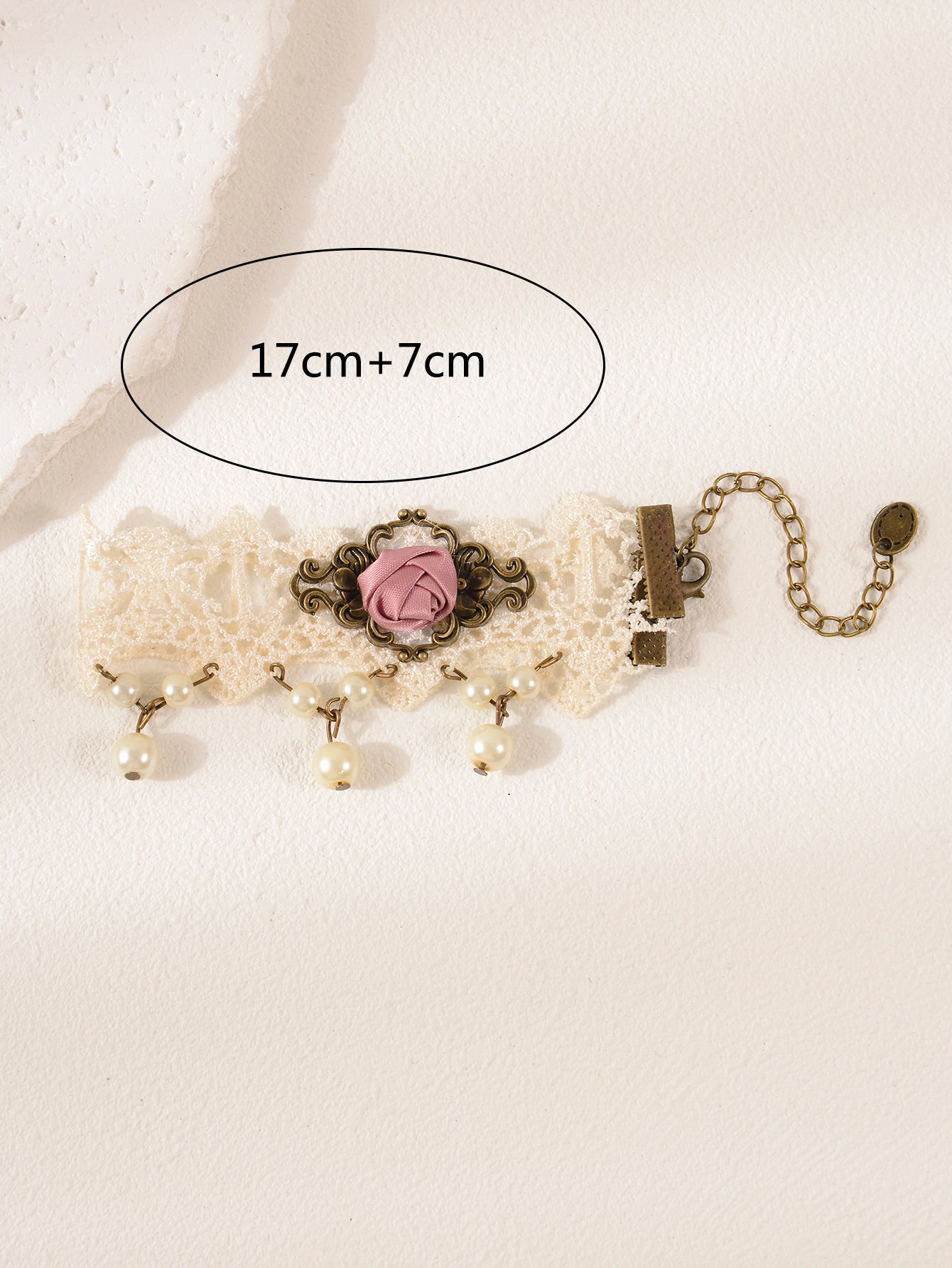 Lace Flower Anklet Chain