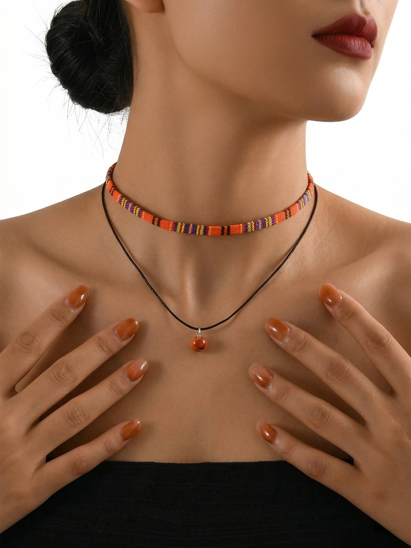 Beaded Layered Necklace