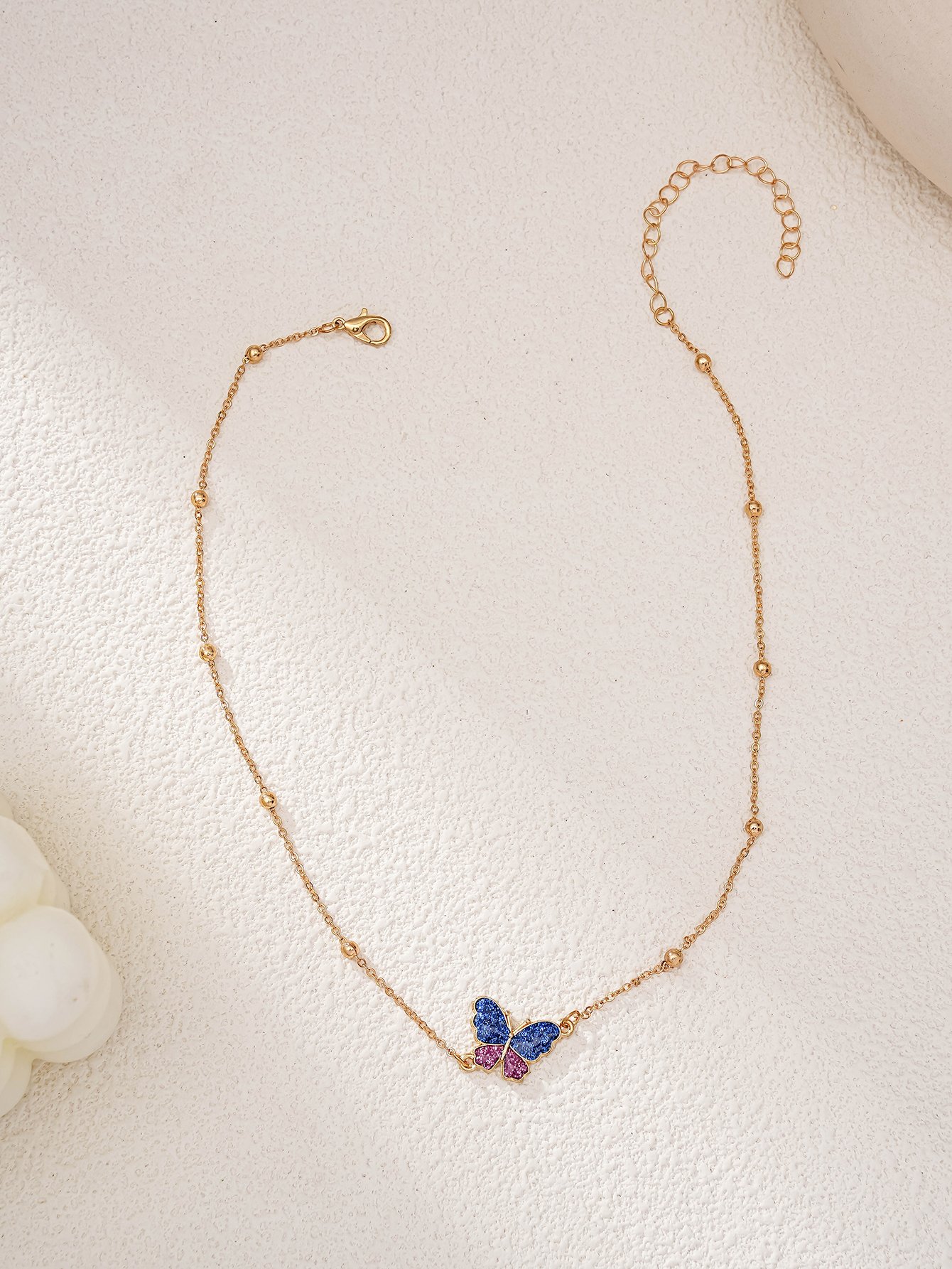 Butterfly Pendant Necklace