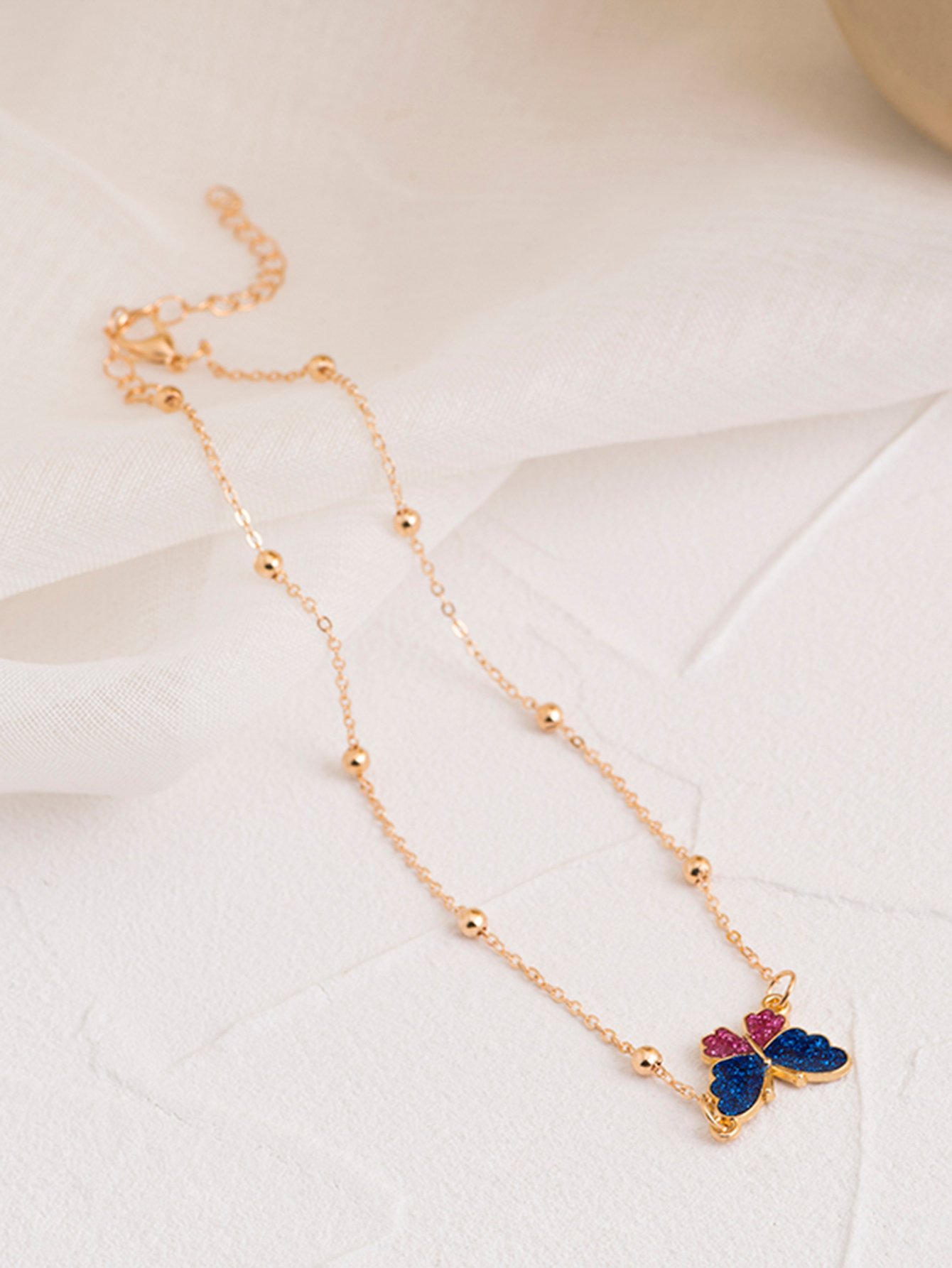 Butterfly Pendant Necklace