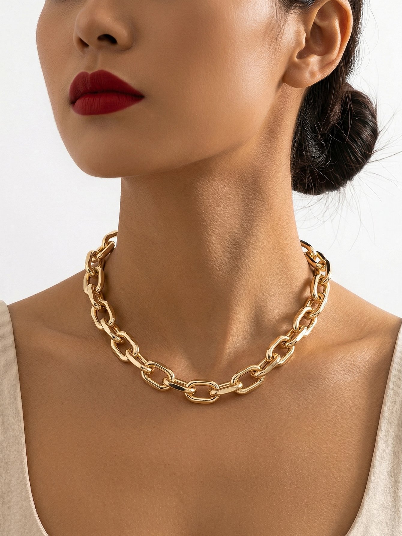 Chunky Link Chain Necklace