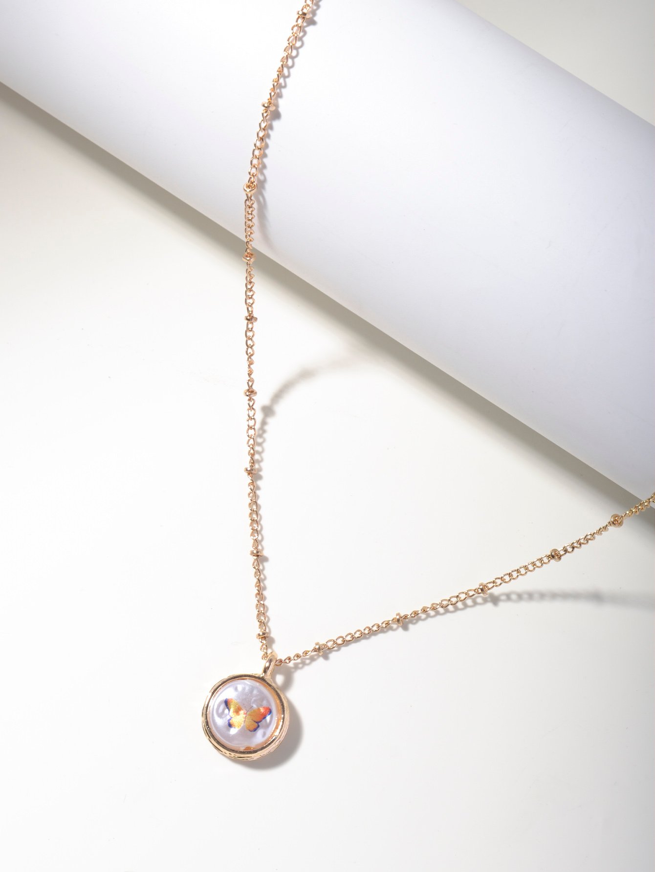 Butterfly Pendant Necklace