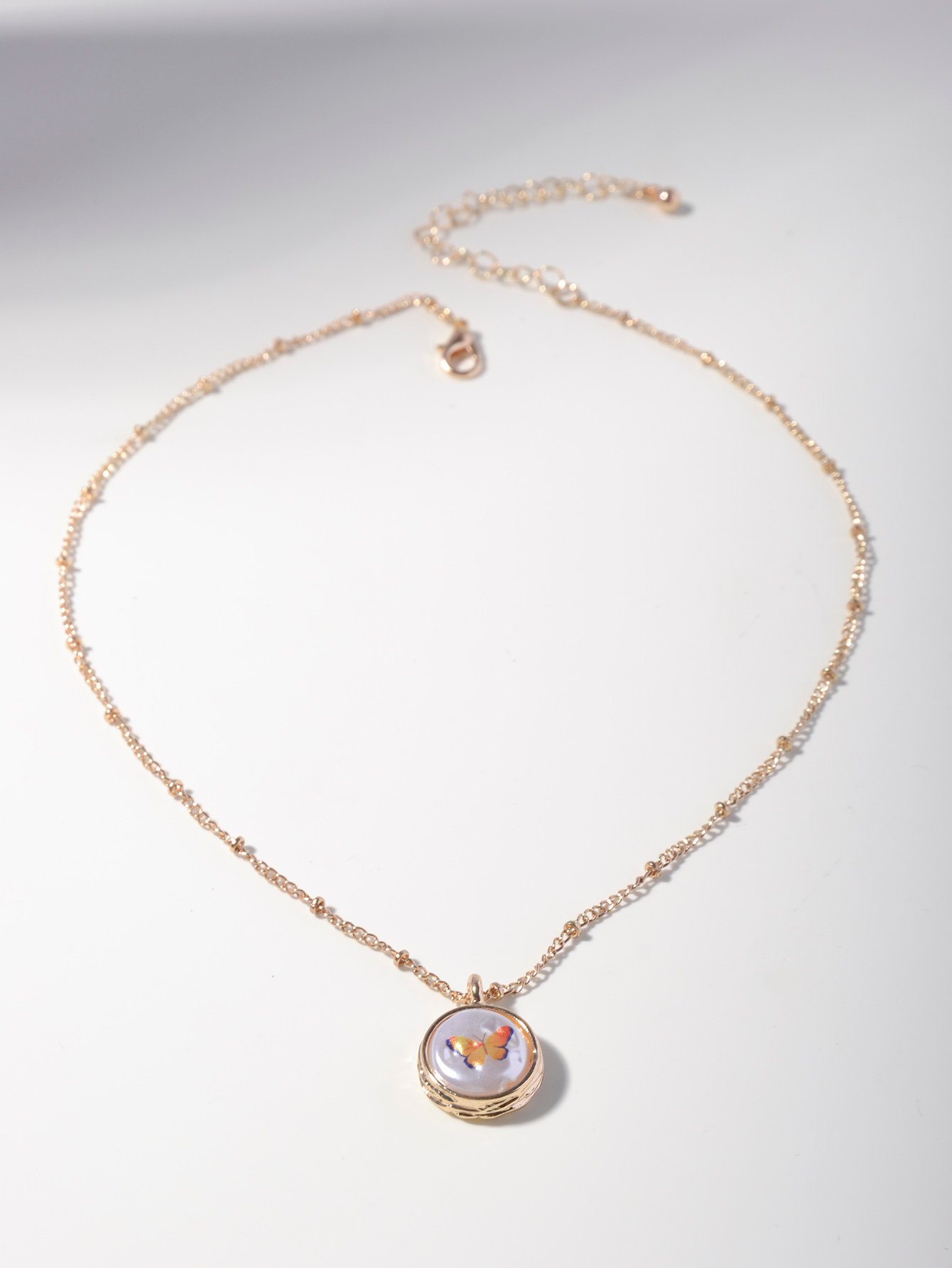 Butterfly Pendant Necklace