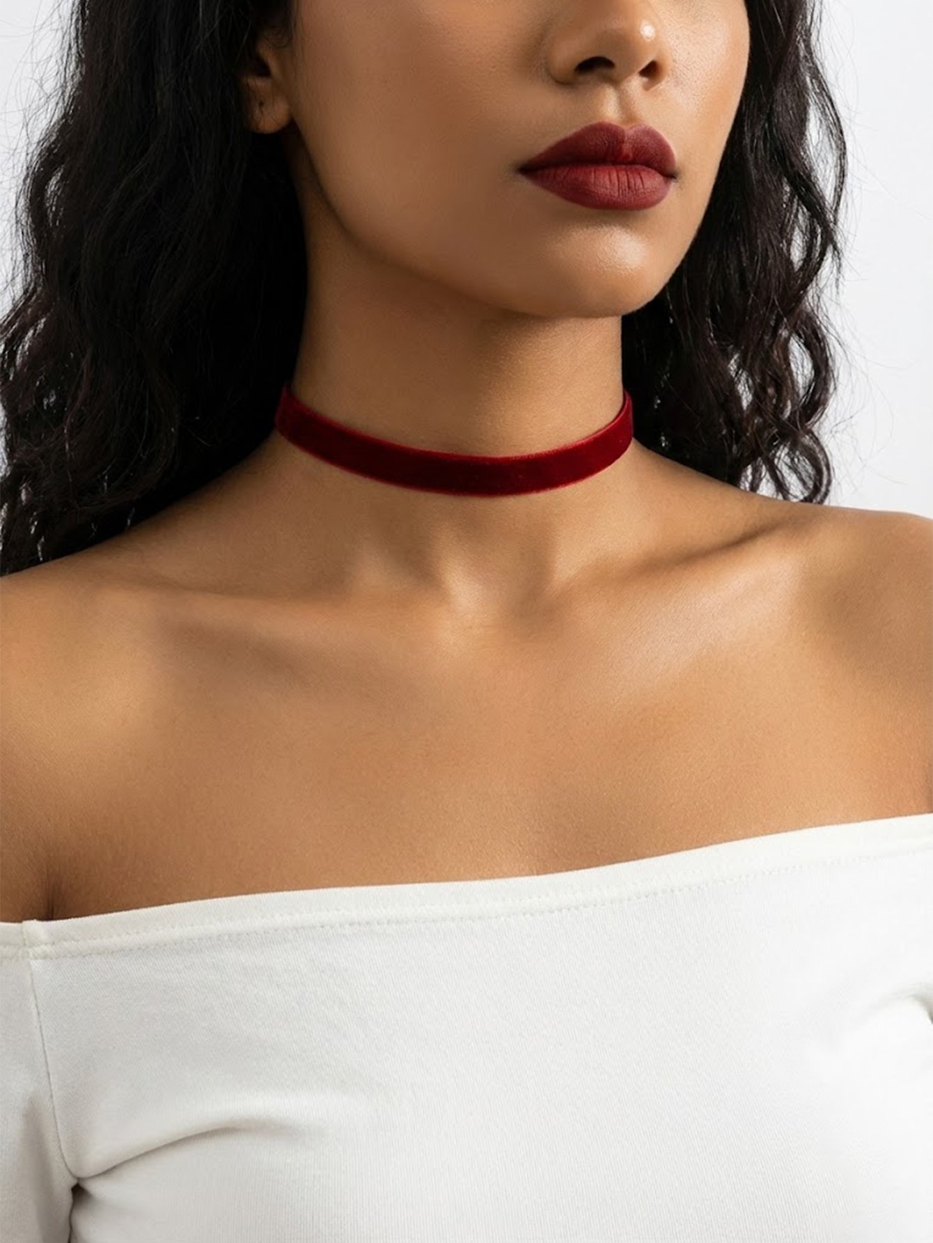 Plain Choker Necklace