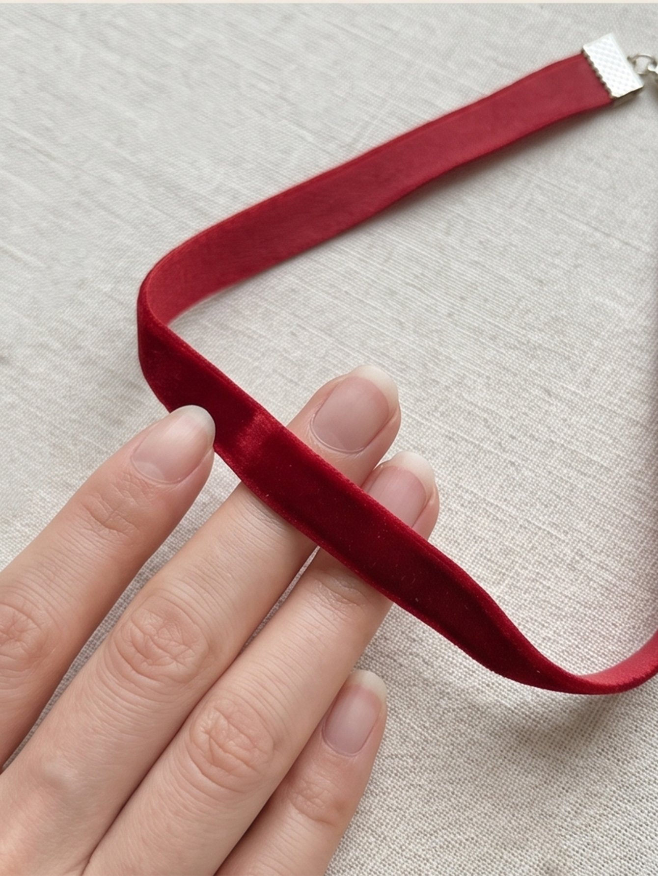 Plain Choker Necklace