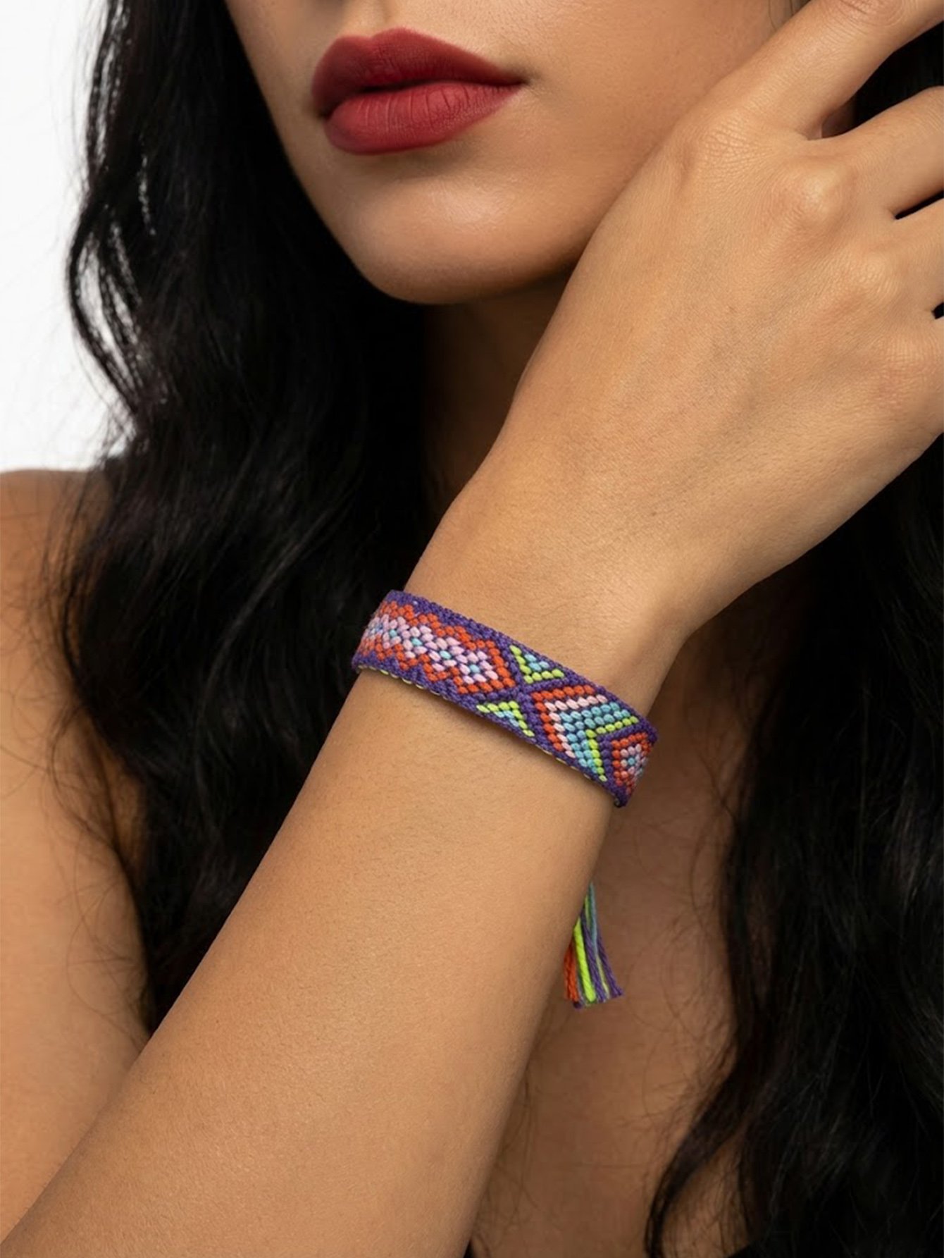 Multi-Color Woven Friendship Bracelet