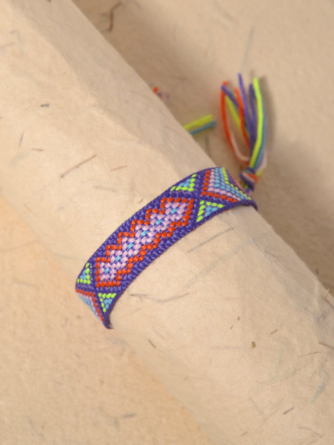 Multi-Color Woven Friendship Bracelet