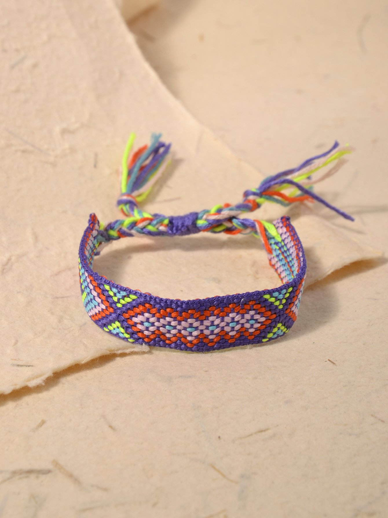 Multi-Color Woven Friendship Bracelet