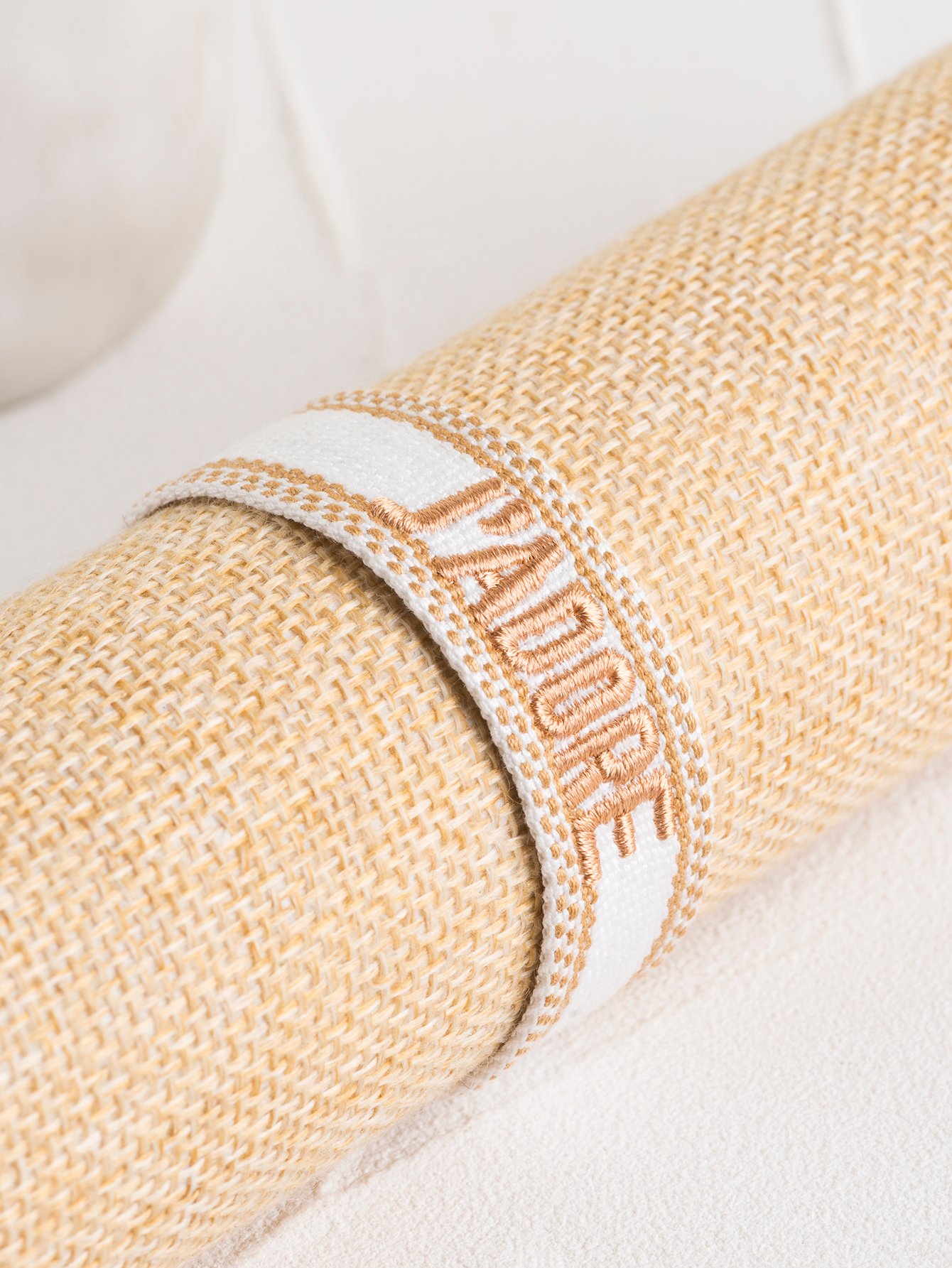 Multi-Color Embroidered Woven Bracelet