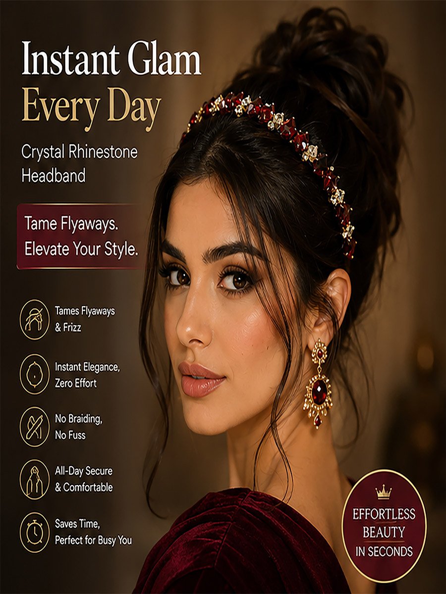 Crystal Rhinestone Headband