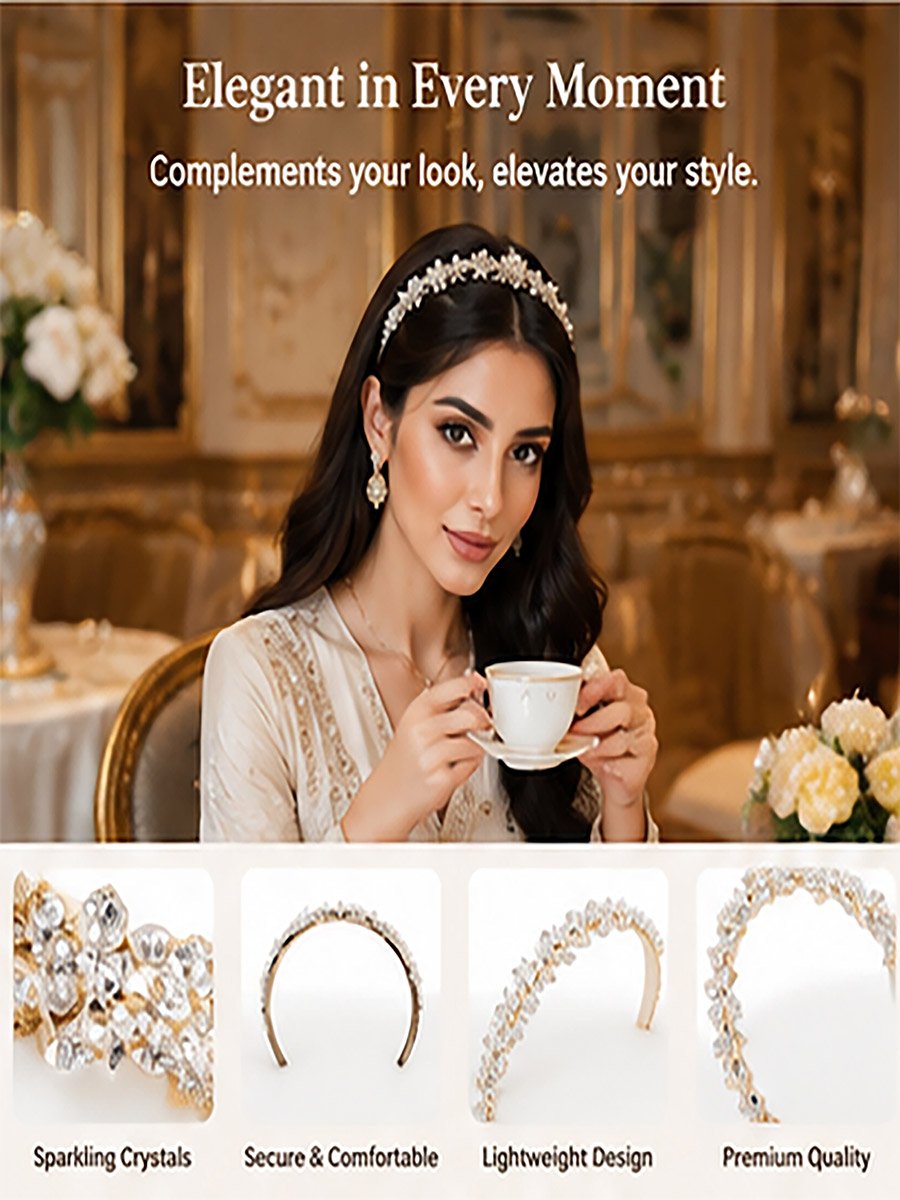 Crystal Rhinestone Headband
